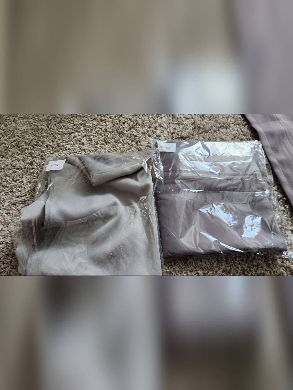 Neutral Gray Silky Fabric Bundle